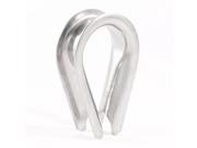 Unique Bargains Stainless Steel 7 8 Standard Wire Rope Thimble Rigging Strap
