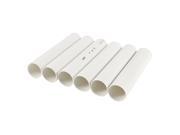 155mm x 32mm Insulated Sleeve Electrical Conduits Pipe 6 Pcs