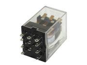 Unique Bargains JQX 13F MY3 DC 24V Coil Green LED General Purpose Power Relay 3PDT 11 Pin