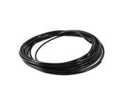 Unique Bargains Black 4mm OD 2.5mm Inside Dia 0.75mm Wall Thickness PU Tubing Pipe 12M