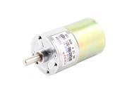 Unique Bargains 12V 150RPM 2 Pin Connector DC Geared Box Speed Reduce Motor for DIY Smart Car