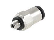 Unique Bargains Straight Male Thread to 5mm Quick Connector Air Pneumatic Fitting