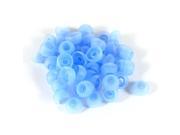 Silicone in Ear Headphone Cover Earphone Cushion Replacement Blue 50 Pcs