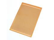 Unique Bargains 120x180mm Single Side Copper Coated Brown Printed Circuit Board Stripboard