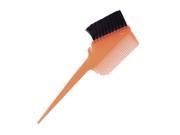 Unique Bargains Unique Bargains Orange Black Plastic Tapered Handgrip Barber Home Hair Dyeing Comb Brush