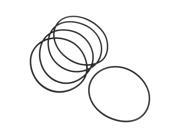 Unique Bargains 75mm x 2mm Industrial Flexible Rubber O Ring Seal Washer 5 Pcs