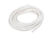 65Ft 20 Long White Rubber D Type Air Sealed Seal Strip Sticker for Car