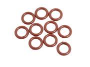 Unique Bargains 10pcs 17mm x 3mm x 11mm Metric Rubber Sealing Oil Filter O Rings Gaskets