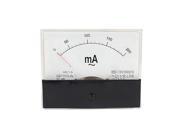 Unique Bargains 0 200mA Analog AC Current Panel Meter Measure Tool