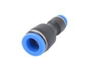 Unique Bargains 10mm to 6mm One Touch End Straight Air Pneumatic Quick Fitting Connector Adapter