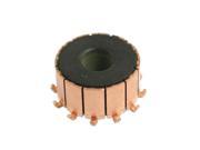 8mm Shaft Dimeter 12mm Gear Tooth Copper Shell Mounted On Armature Commutator