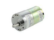 6mm Dia Shaft DC 24V 0.33A 30RPM Speed Reducing Gearbox Motor