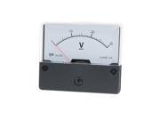 Unique Bargains Fine Tuning Dial Panel Meter Analog Voltmeter Gauge DC 0 30V