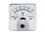Unique Bargains YS 50 AC 0 500V Analogue Needle Panel Meter Voltmeter
