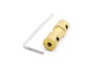 Unique Bargains 2mm to 3mm Inner Dia RC Model Toy Motor Coupler Coupler Connector
