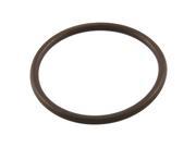 Unique Bargains Coffee Color Fluorine Rubber O Ring Grommets 46mm x 40mm x 3mm