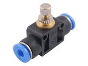 Unique Bargains 4mm to 4mm Push in Pneumatic Speed Controller Connector Nfpwq