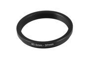 Unique Bargains Camera Parts 40.5mm 37mm Lens Filter Step Down Ring Adapter Black