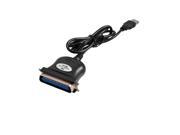 Unique Bargains USB 2.0 to DB36 36 Pin Female Centronics Parallel Printer Cable Adapter