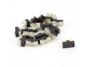 20 Pieces AC 125V 1A Momentary Action SPDT NO NC 3 Pin Micro Switches AC 125V 1A