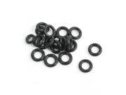 Unique Bargains 20Pcs 20mm Outside Dia 1mm Thickness Rubber Oil Filter Seal Gasket O Ring