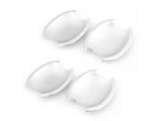 Unique Bargains Replacement Silver Tone Chrome Plated ABS Door Handle Bowl Cover 4pcs for Malibu