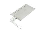 120mm x 60mm Stainless Steel Heater Heating Board 5.9 White Wire 220V 300W