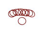 Unique Bargains 10 Pcs 42mm Outside Dia 3mm Thickness Industrial Rubber O Rings Seals