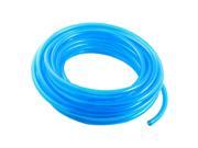 Engine Gas Fuel Oil Injection PU Line Tubing Tube 6.5x10mm Dia 33Ft Clear Blue