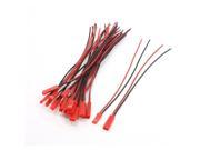 RC Plane Li Po Battery JST Male Female Connector Wire 22AWG 150mm 10 Pairs