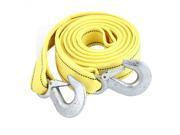 13Ft 3 Tons Truck Nylon Yellow Towing Strap Snatch Webbing Rope