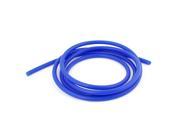 Unique Bargains 6.6Ft Length 4mm Inner Dia Auto Car Blue Silicone Air Line Hose Tube Pipe