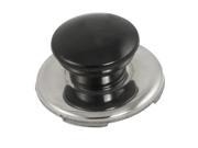Silver Tone Metal Tempered Glass Pot Lid Knob Replacement
