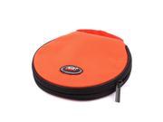 Zip up 20 Pockets CD Discs Holder Bag Storage Carry Case Cover Wallet Orange