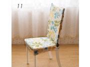 Floral Pattern Stretch Shorty Slipcovers Dining Chair Covers