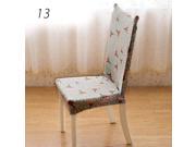 Home Decor Stretch Spandex Slipcovers Short Dining Chair Covers Protectors