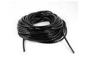 Unique Bargains Black 6mm Outside Dia. 19M Polyethylene Spiral Cable Wire Wrap Tube