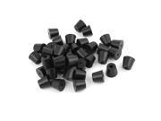 Unique Bargains 40 Pcs 20mm x 17mm Recessed Rubber Feet Washer Covers Protectors