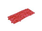 Game Sport Rubber Mini Relax Foot Acupressure Shiatsu Massage Sheet Mat Red