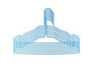 Unique Bargains Household Laundry Metal Jackets Coat Clothes Hanger Hook 10PCS