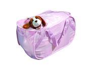 Clothes Flodable Folding Storage Chest Bag Organizer Pink Toys