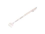 Handheld Massager Tool Metal Extendable Back Scratcher w Hanging Chain