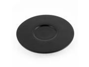 Plastic Round Heat Insulation Cup Pot Mat Coaster Pad 5.5 Dia Black
