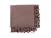 Kitchen Dining Tablecloth Table Cover 130 x 130cm Coffee Color