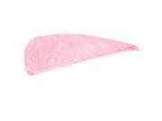 Lady Fixable Soft Microfiber Terry Cloth Hair Drying Wrap Towel Cap