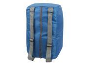 Unique Bargains Blue Water Resistant Folding Camping Bag Shoulder Cross Storage Handbag Backpack