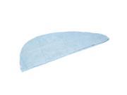 65cm Length Triangle Shape Women Shower Bath Hair Dry Wrap Towel Cap Hat Blue