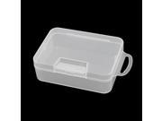 Transparent Earring Jewelry Collection Storage Container Box Case