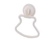 Family Household Bathroom Washroom Plastic Suction Cup Towel Hanger Holder