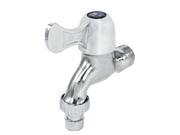 Stainless Steel Single Lever Multifunction Water Tap Faucet Silver Tone